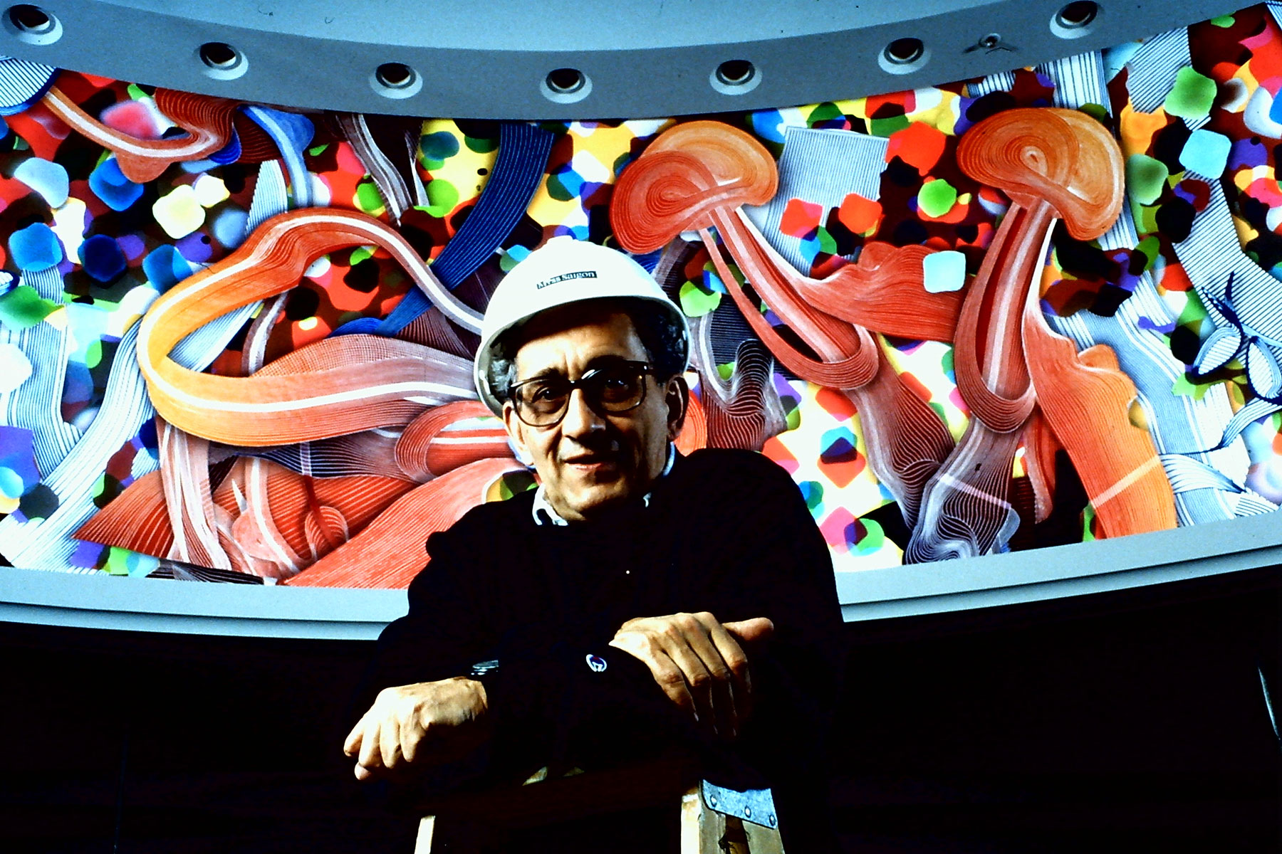 Frank Stella 1993 - Photo Credit: Cylla von Tiedemann